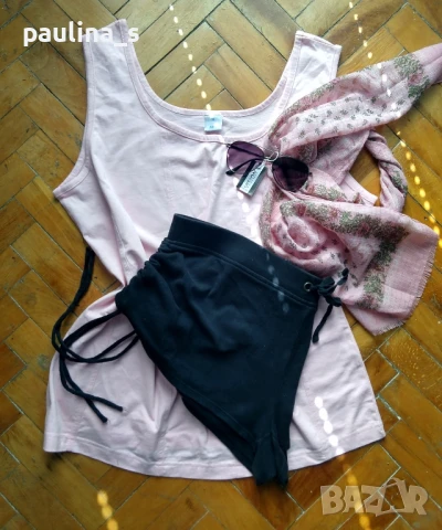 Три различни броя / Памучен комплект за лятото / голям размер , снимка 8 - Комплекти - 37068191