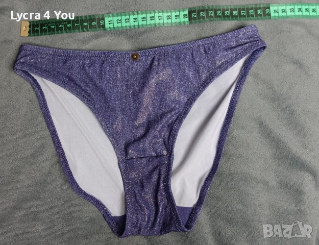 Gina Benotti 36 (S) лъскави бикини имитиращи дънков плат, снимка 9 - Бельо - 37194925