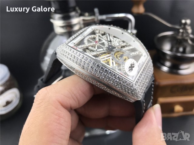 Мъжки часовник Franck Muller Vanguard Seven Days с автоматичен механизъм, снимка 6 - Луксозни - 38306734