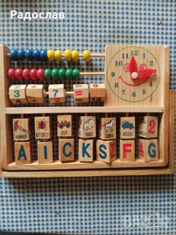 детска образователна дъска сметало