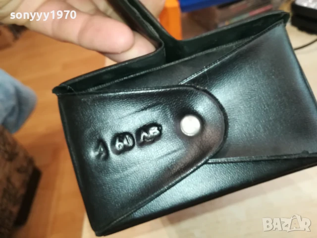 ПРАЗНА КОЖЕНА КУТИЯ ЗА КАСЕТИ ОТ СОЦА 1307251603, снимка 4 - Аудио касети - 51006296