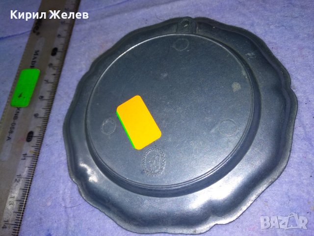 СТАРА КОЛЕКЦИОНЕРСКА ЧИНИЙКА За СТЕНА с ПТИЦА - ЦИНК с ЩЕМПЕЛ АНГЕЛЧЕ 41550, снимка 14 - Колекции - 43650778