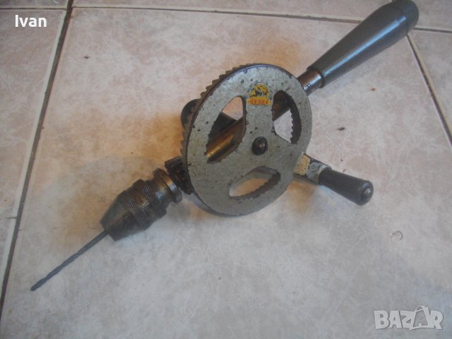 Старо Качество-СССР/Полша/ПНР-Маткап-Ръчна Дрелка-Бормашина-1986г-Отлична-250/270мм-Захват 6мм, снимка 10 - Бормашини - 43177476