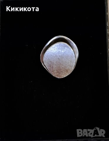 Сребърен пръстен, снимка 2 - Пръстени - 44112553