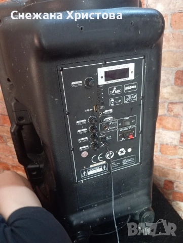 бокс 18 с вграден усилвател и колна 15 активна с блутут и алкс кабел , снимка 3 - Други - 53073832