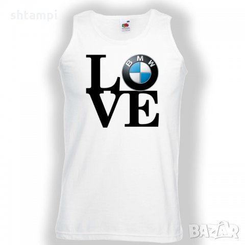 Мъжки потник BMW LOVE , снимка 2 - Други - 33662854