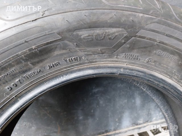 4 бр.нови летни гуми Goodyear 235 65 18 dot1418 Цената е за брой!, снимка 6 - Гуми и джанти - 43476492