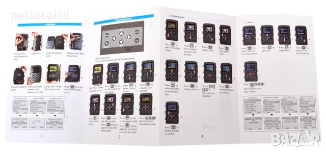 Ловна камера 12MP - Предназначена за наблюдаване на дивеч, снимка 5 - Други спортове - 43413457