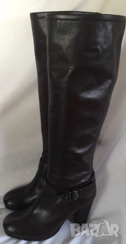 G-star оригинални дамски ботуши от естествена кожа Uk4/37, снимка 2 - Дамски ботуши - 53246327