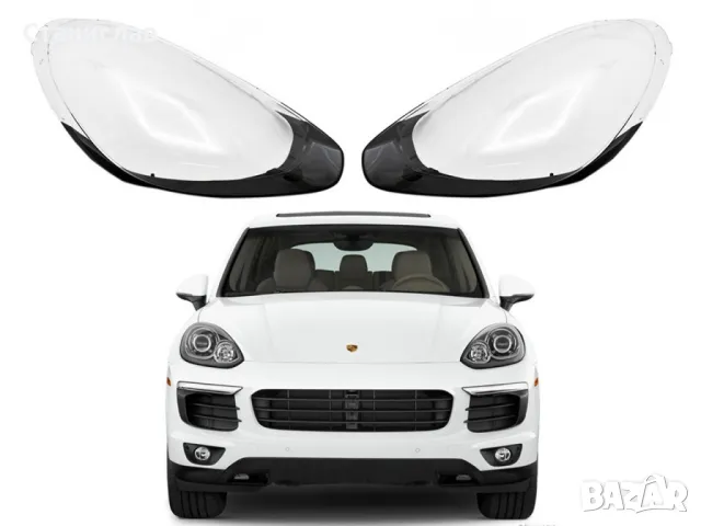 Стъкла (капаци) за фарове за Porsche Cayenne 92A MK2 Facelift