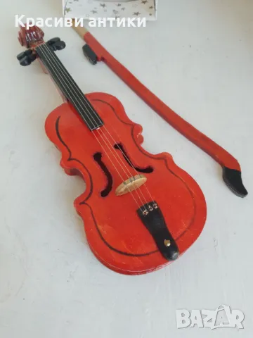 Дьрво, рьчно изработен, колекционерски, музикален инструмент , снимка 1