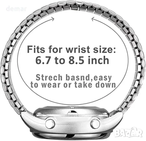 Говорещият часовник ViLoSa изговаря часа, датата или часа на алармата за хора с увредено зрение, снимка 4 - Мъжки - 49506333