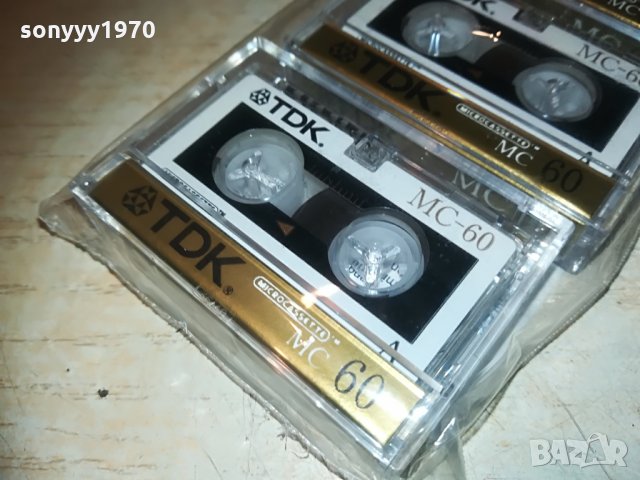 поръчани-tdk mc60 microcassette 3бр 2305211104, снимка 6 - Аудио касети - 32970317