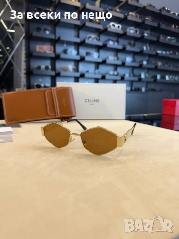 Celine Слънчеви Очила С UV400 Защита - Налични Различни Цветове Код SK302, снимка 3 - Слънчеви и диоптрични очила - 52598515