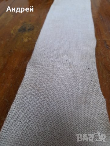 Стар ластичен бинт, снимка 4 - Антикварни и старинни предмети - 35087257