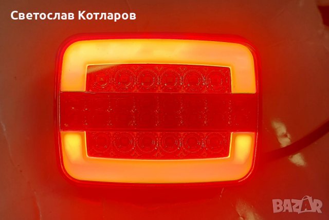 стоп диоден малък 12 волта лед платформи пътна помощ ивеко дейли мерцедес спринтер, снимка 2 - Аксесоари и консумативи - 39857583