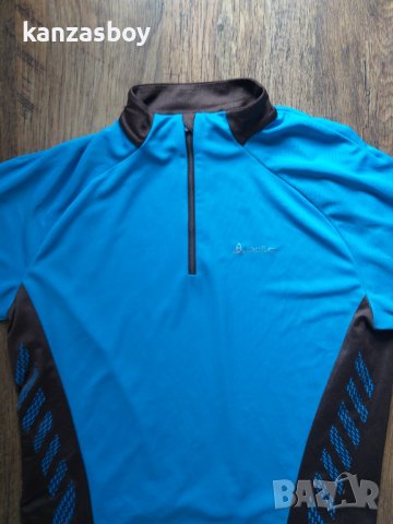 Odlo M STAND-UP COLLAR 1/2 ZIP VAL - страхотна мъжка блуза КАТО НОВА , снимка 2 - Тениски - 40580914