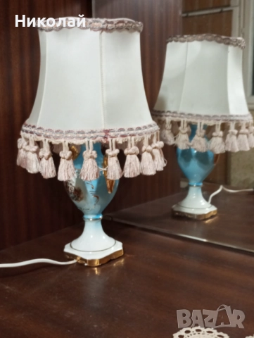 Порцеланова нощна лампа 