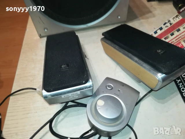 LOGITECH Z-3 БУФЕР С УСИЛВАТЕЛ И 2 КОЛОНИ 0811252011LCHERY2, снимка 6 - Тонколони - 52345383