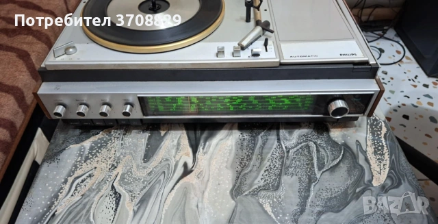 Автоматичен грамофон Philips, снимка 2 - Грамофони - 53370982