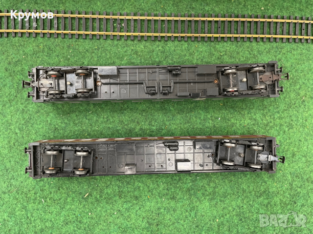 Вагон пътнически спален  4-осен Шихт HO 1:87 влак ЖП модел осветление, снимка 3 - Колекции - 44931127