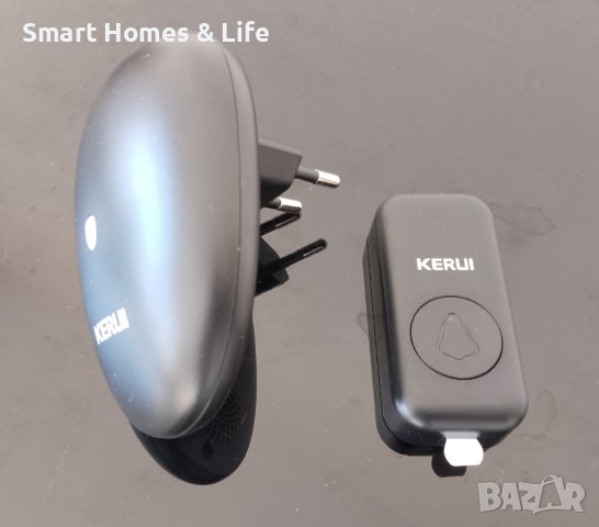 Безжичен, водоустойчив, външен, смарт домашен звънец KERUI, снимка 3 - Други - 43861206