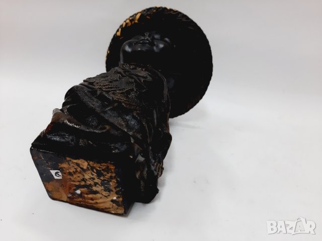 Стара голяма статуетка, черно дете(4.4), снимка 8 - Антикварни и старинни предмети - 43550792