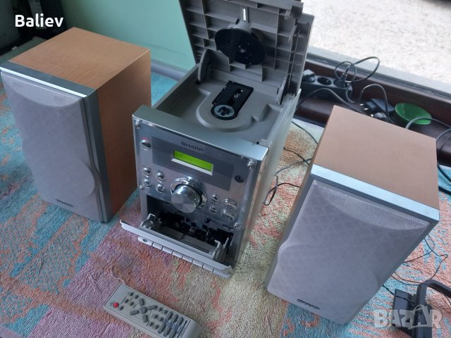 SHARP XL-S10 HI FI Mini system, снимка 10 - Радиокасетофони, транзистори - 43912147
