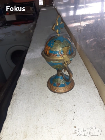 Старо бронзово кандило кадило N12, снимка 6 - Антикварни и старинни предмети - 53366554