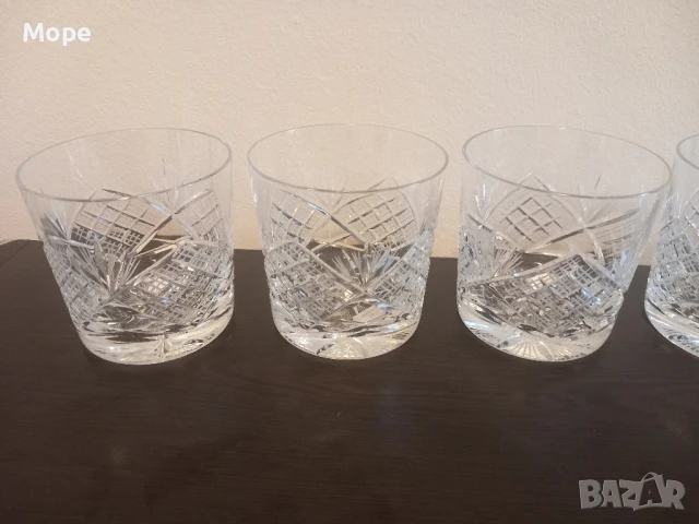 Кристални чаши за уиски , снимка 3 - Сервизи - 51019722