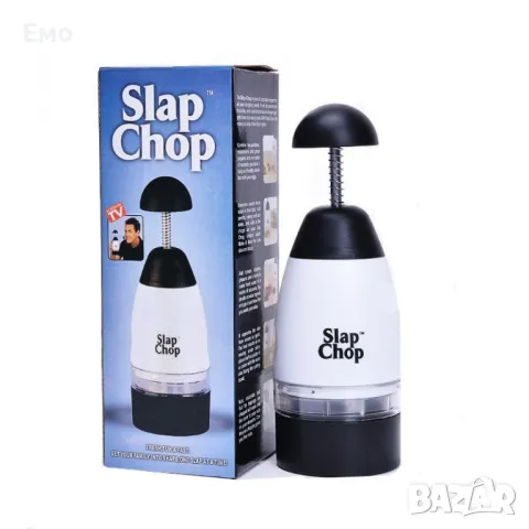 Ръчен чопър за рязане - Slap Chop, снимка 13 - Чопъри и пасатори - 48736420
