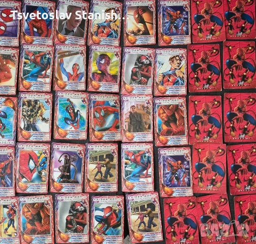 Колекционерски карти на Spiderman , снимка 2 - Колекции - 52903991