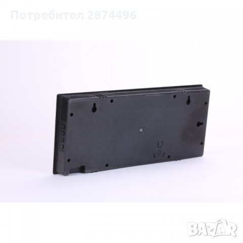 4622 Дигитален стенен часовник с термометър и календар, снимка 5 - Друга електроника - 34659936