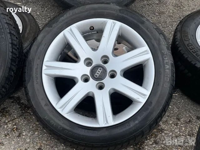 5х112 16 Джанти Audi A3 A4 VW Golf Caddy Touran Seat Leon Skoda Octavia 5x112, снимка 3 - Аксесоари и консумативи - 50113834