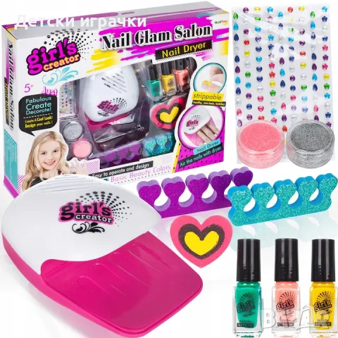 Комплект за маникюр с лакове за деца , снимка 3 - Други - 48503093