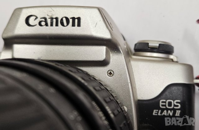 Фотоапарат Канон Canon Eos Elan II с обектив Sigma 3 броя светкавици и други аксесоари, снимка 8 - Фотоапарати - 43960057