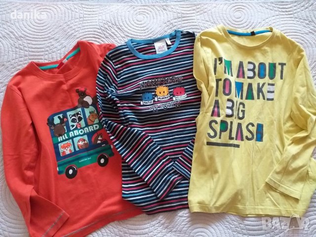 Лот , анцунг , спортно долнище , тениски , блузи 134 / 140, снимка 9 - Детски анцузи и суичери - 40682697