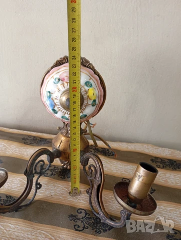 Винтидж аплик за стена, снимка 4 - Лампи за стена - 50845140