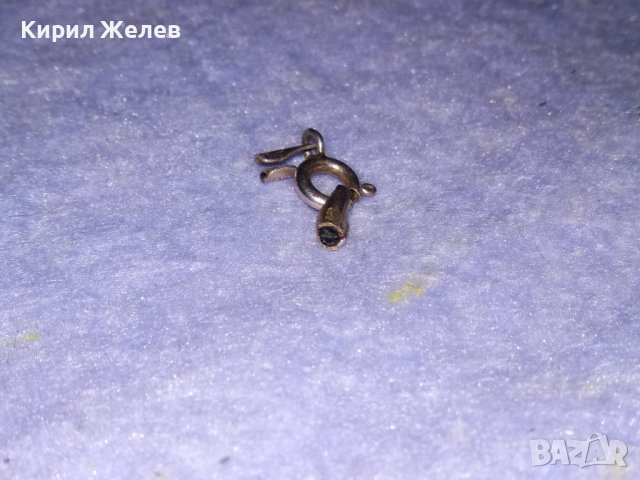 СРЕБЪРНА КАРАБИНКА за НЕЖНА ГРИВНА или КОЛИЕ СРЕБРО 925 ЗАКОПЧАЛКА за ВЕРИЖКА 32383, снимка 7 - Други - 39229493