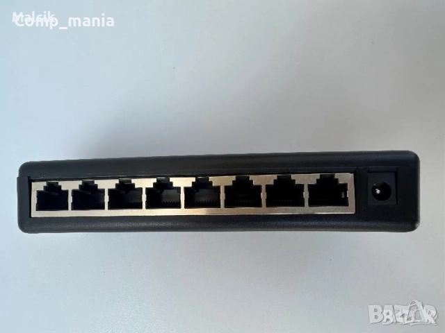 8Port Poe Injector 8Порта DC Мрежови Инжектор IP Камери NVR 8хПортов Суич от които 8хПорт POE, снимка 4 - Мрежови адаптери - 51984870