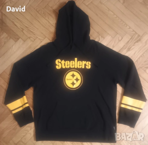 Оригинален NFL суичър Only & Sons x Pittsburgh Steelers, снимка 2 - Други спортове - 53210483