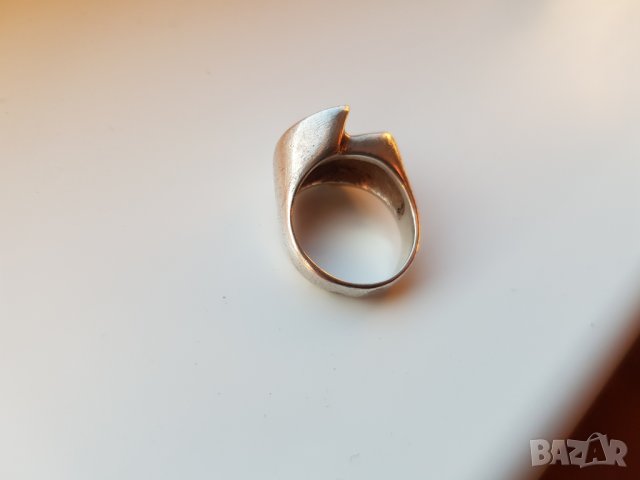 Сребърен пръстен, снимка 2 - Пръстени - 27869103