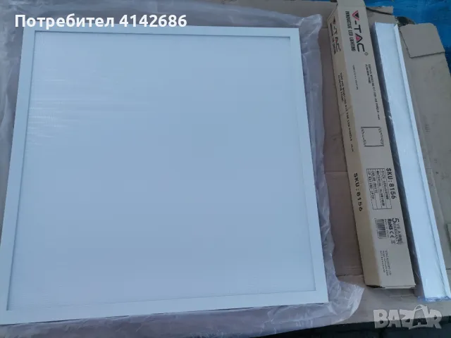 LED панел за таван 60х60см и рамка