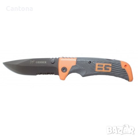 Сгъваем нож за оцеляване Gerber Bear Grylls Scout 80/190, снимка 1 - Ножове - 39824106