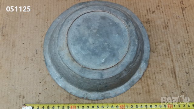 отличен калайдисан възрожденски сахън, купа, поднос , снимка 15 - Антикварни и старинни предмети - 37824407