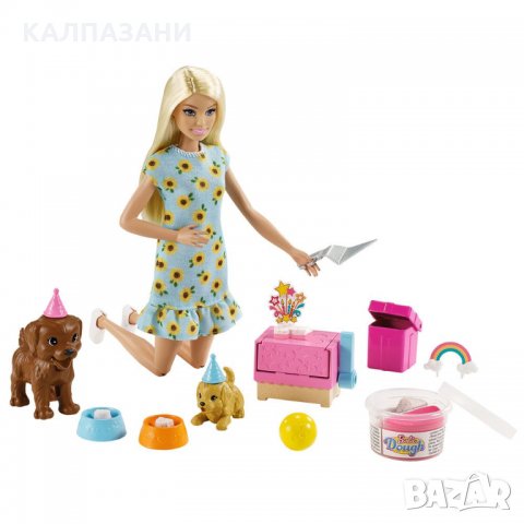 BARBIE PETS Парти с кученца GXV75, снимка 2 - Кукли - 33238222