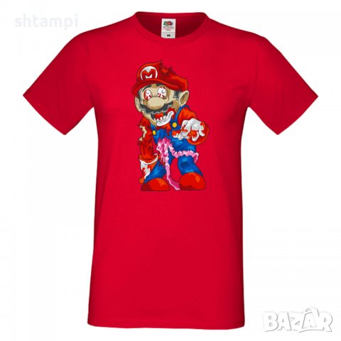 Мъжка тениска Mario Zombie 6 Игра,Изненада,Подарък,Празник,Повод, снимка 7 - Тениски - 37238142