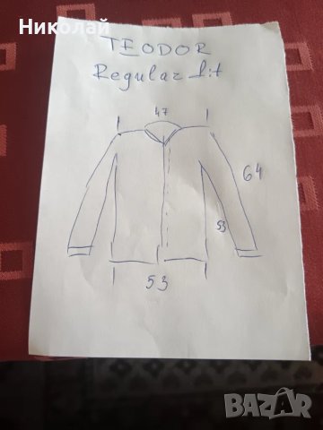 Мъжка Риза Теодор / TEODOR , снимка 2 - Ризи - 49288720