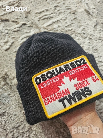 Унисекс зимна шапка Dsquared2, снимка 3 - Шапки - 53497179
