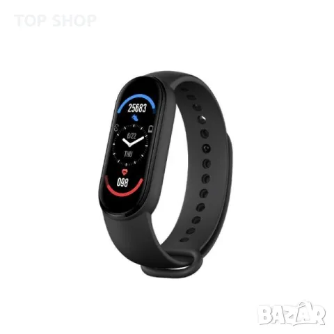 Фитнес гривна Smart Band M6, снимка 5 - Смарт гривни - 48623836